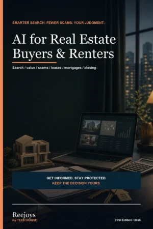 AI for Real Estate Buyers and Renters: ebook cover