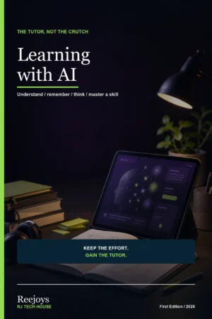 Learning with AI: ebook cover