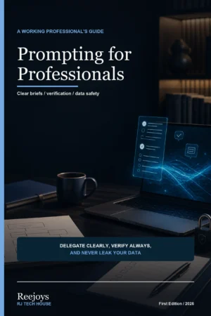 Prompting for Professionals: ebook cover