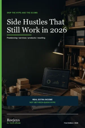 Side Hustles That Still Work in 2026: ebook cover