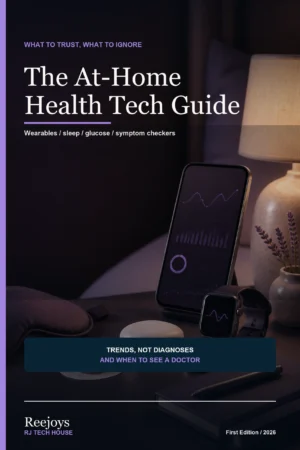 The At-Home Health Tech Guide: ebook cover