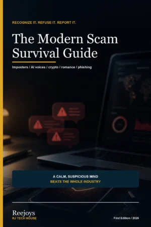 The Modern Scam Survival Guide: ebook cover