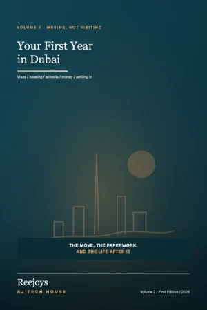 Your First Year in Dubai: ebook cover